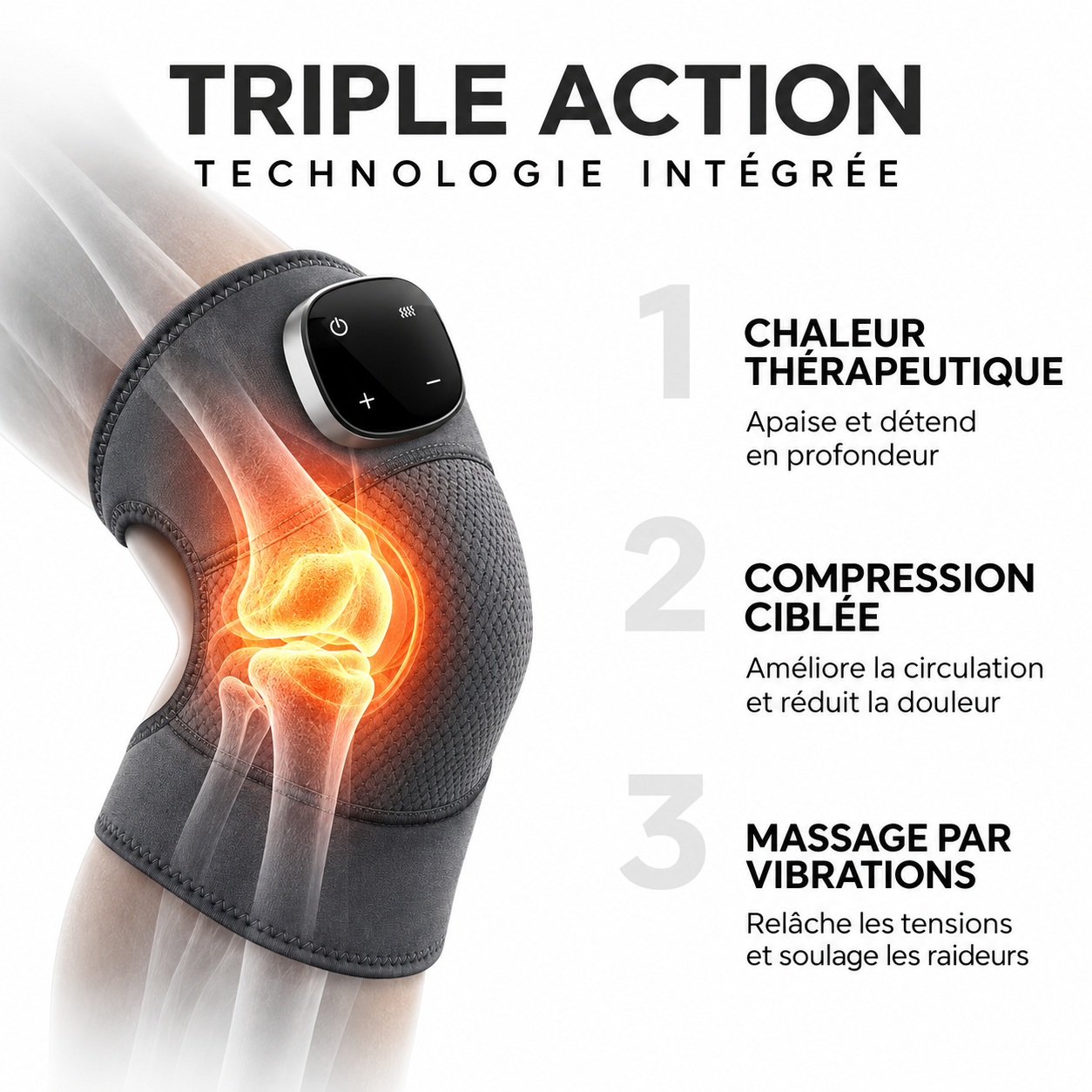 Genouillère Triple Action ErgoDream™